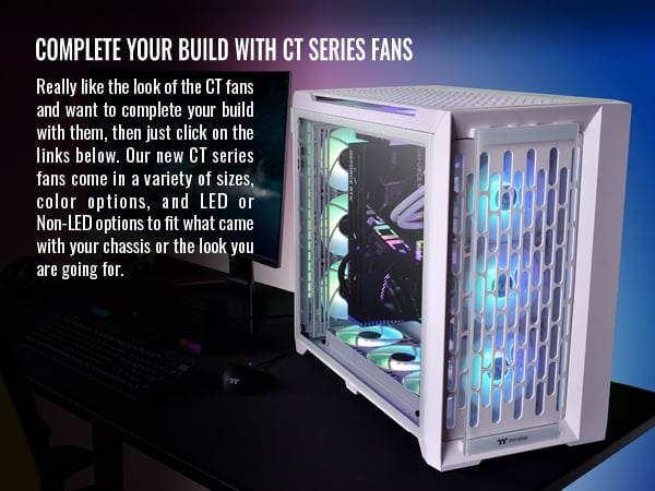 Thermaltake CTE C750 TG ARGB Snow Case